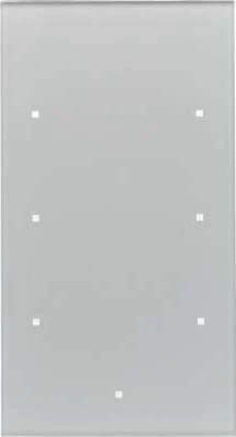 Hager TS - Comfort Sensor 3 Phases Glass Aluminium