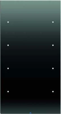 Hager 75144855 – Socket (5 – 45 °C, Black, Glass, IP20, 81 mm, 23 mm)