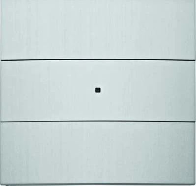 Hager 75163594 Light Switch Aluminium – Light Switches (Aluminium, Aluminium, IP20, 88.5 mm, 88.5 mm, 1 Piece(s))