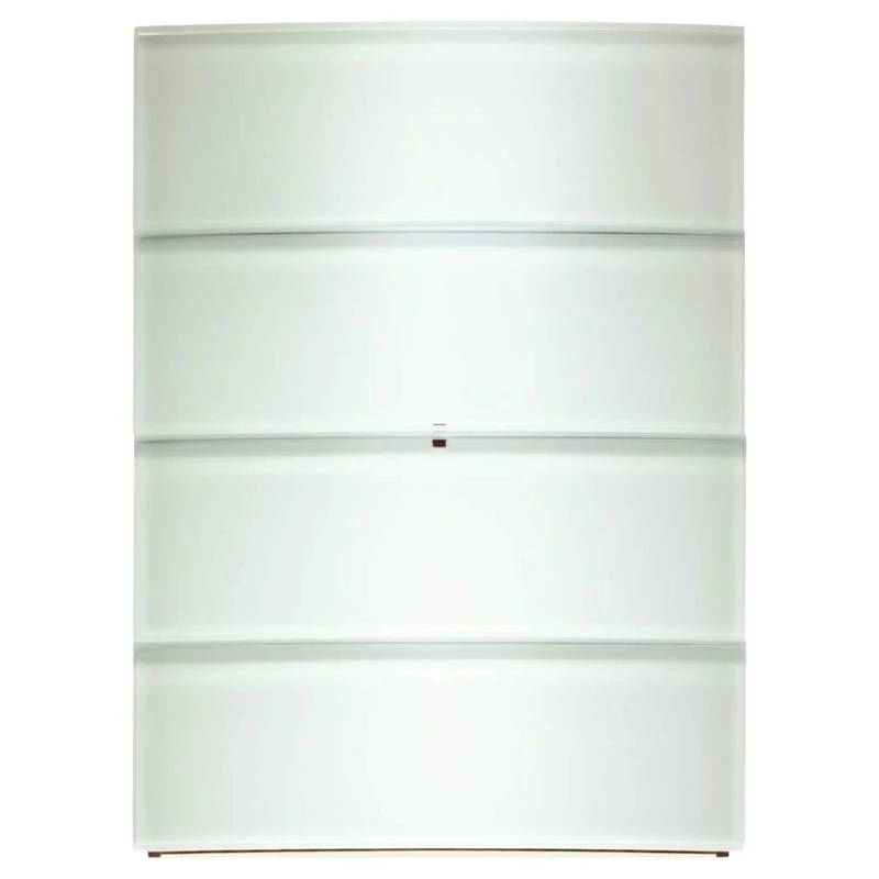 Hager 75164590 Light Switch White Glass – Light Switches (White, Glass, IP20, 88.5 mm, 118.1 mm, 1 Piece(s)) - Image 1