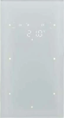 Hager 75642165 – Socket (5 – 45 °C, Black, Glass, IP20, 81 mm, 23 mm)
