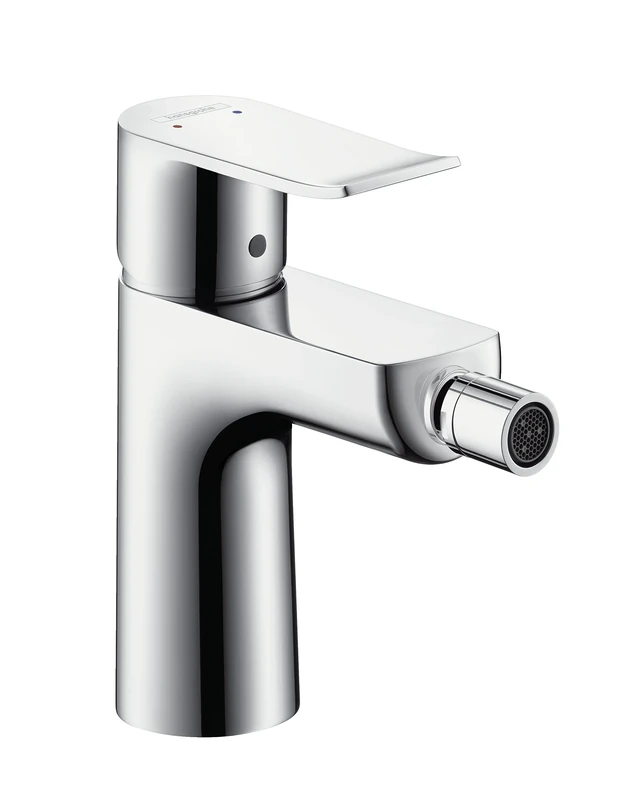 hansgrohe Metris bidet tap, pop-up waste, chrome
