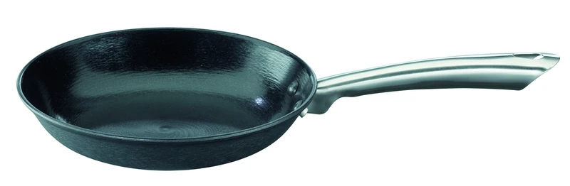 GSW Stahlwaren GmbH Fry Pan, Black/Silver, 24 x 4.5 cm, 1.4 Litre - Image 1