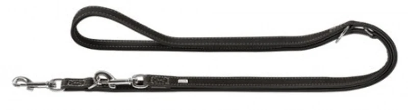 Hunter Training Leash for Dogs Hunting, 200 x 18 cm, Black