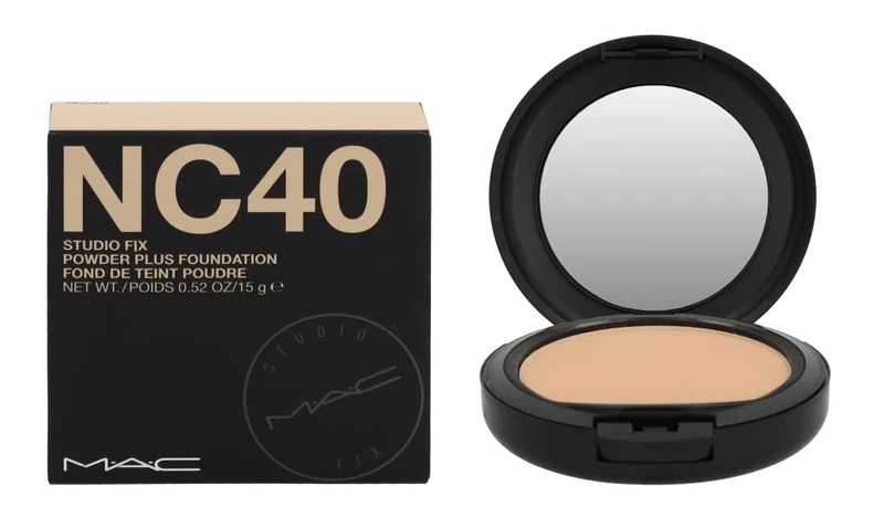 Studio Fix Powder Plus Foundation - NC40 by MAC for Women - 0.52 oz Foundation