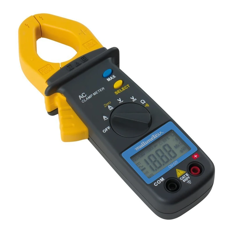 Multimetrix 43772 P06232003 cm 625 Current Clamp Digital CAT III 300 V Display (Counts): 4300