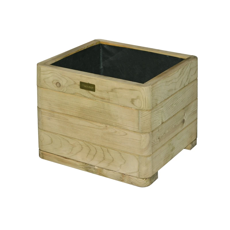 Rowlinson Marberry Square Planter 62L