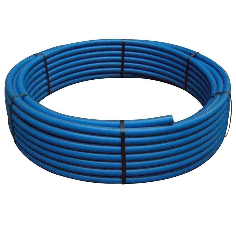 Blue MDPE Pipe - Cold Water - Polypipe, 25mm x 50mtr
