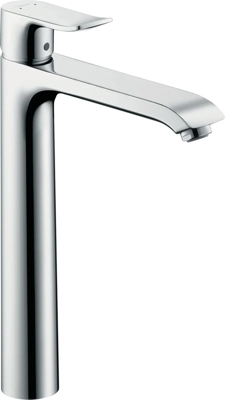 hansgrohe Metris highriser basin mixer tap 260 mm for wash bowls, without waste, chrome 31184000