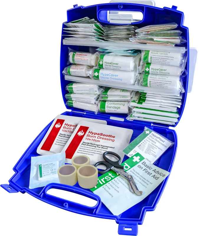 Safety First Aid Group Evolution Plus Catering First Aid Kit BS8599, Large Fully-Stocked