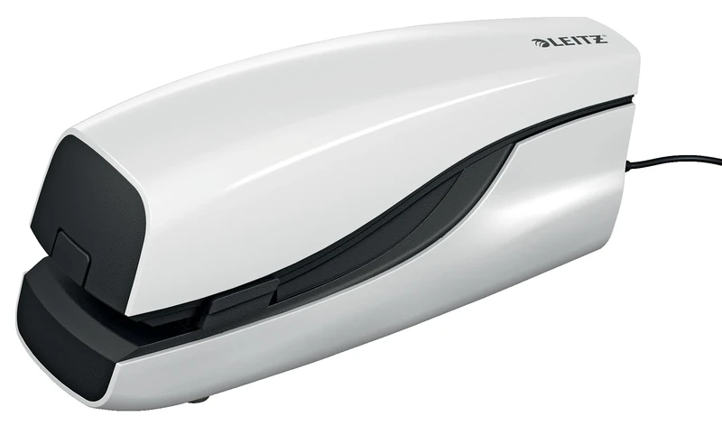 Leitz NeXXt Series Electric Stapler for up to 20 sheets of Paper, Mains Powered, White, 55330001