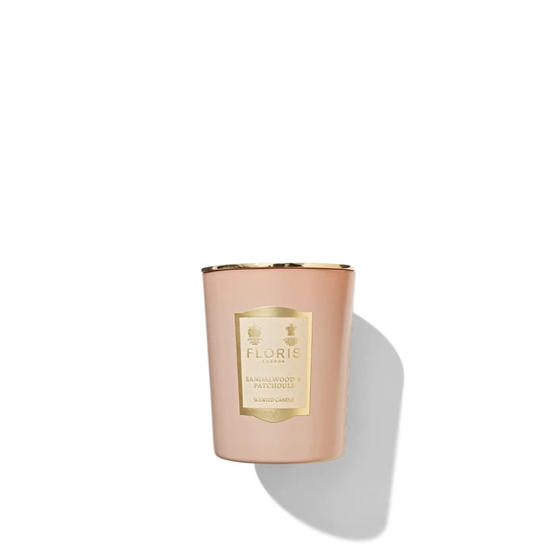 Floris London Sandalwood & Patchouli Scented Candle 175g - Image 1