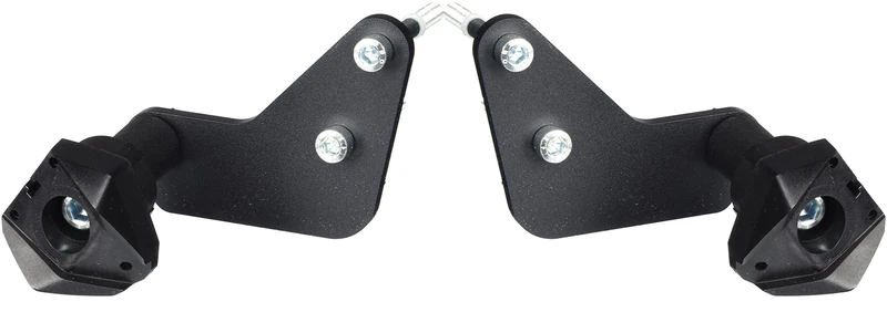 Puig 6055N Frame Sliders R12 for Kawasaki ER-6F 2012-2015, Black, Medium