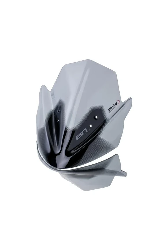 Puig 5997H Windshield for Kawasaki ER-6N 2012-2014, Smoke, Medium