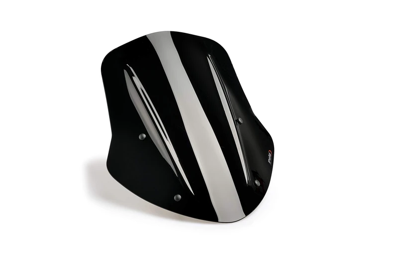 Puig 5655N Windshield for Ducati Diavel 2011-2014, Black, Medium