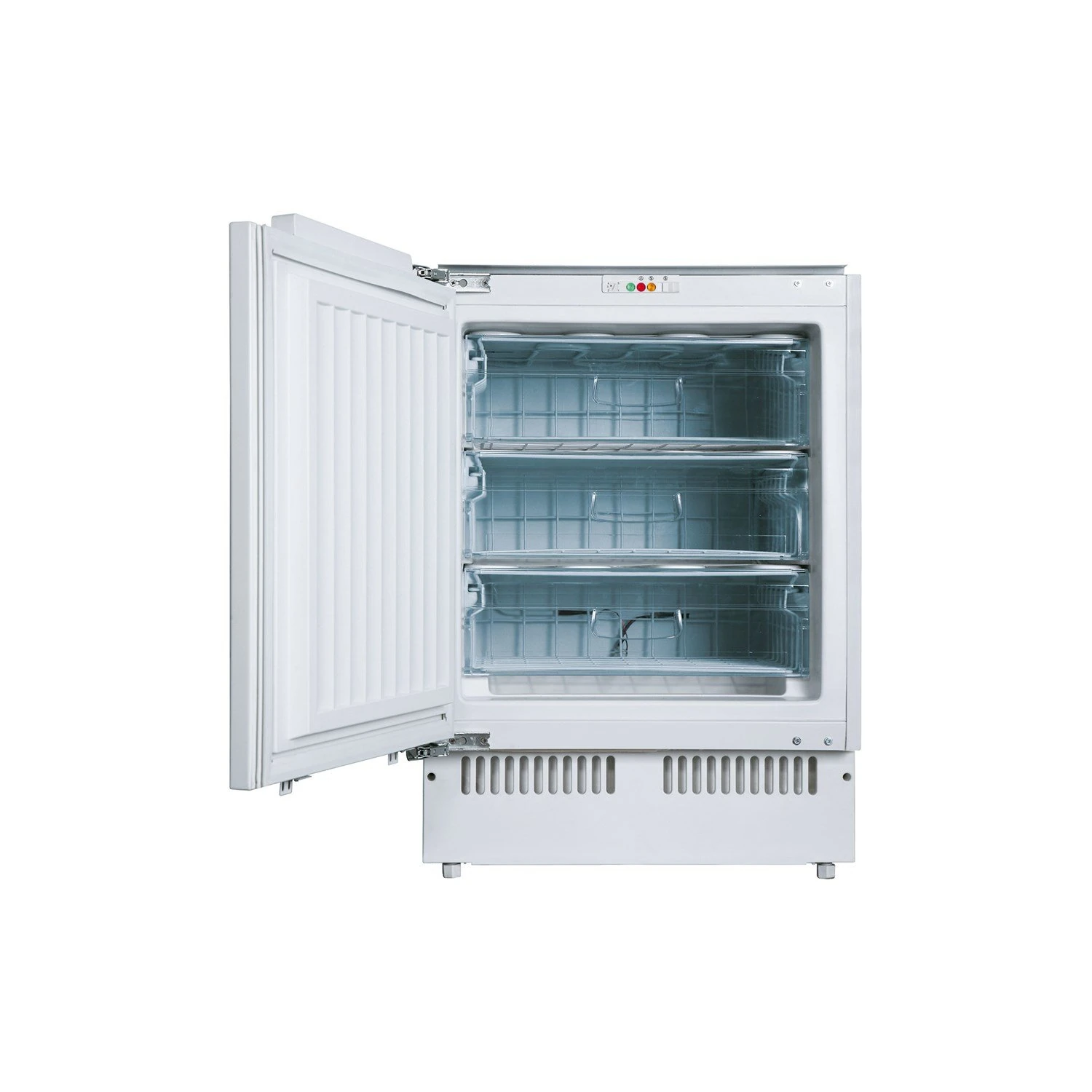 Amica UZ1303 100L Integrated Under Counter Freezer - White Finish