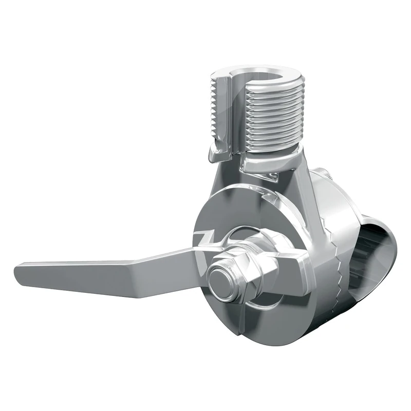 Shakespeare 4190 Stainless Steel Rachet Rail Mount - Silver, 22/25mm - Image 1