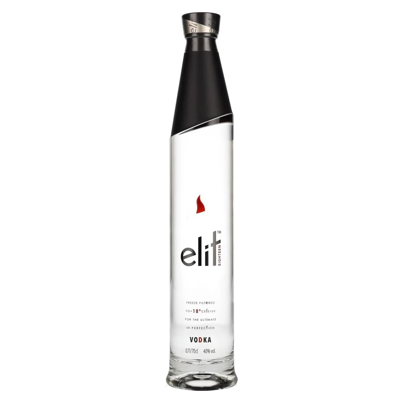 elit Premium Vodka 70cl, 40% ABV | Multi Award Winning, Ultra Smooth, Freeze Filtered