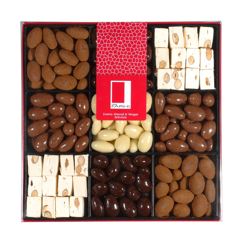 Rita Farhi Luxury Nougat and Almonds Nine Selection 990g - New Recipe