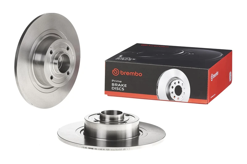 Brembo 08.A135.17 Rear Brake Disc with Bearing Kit & ABS - Single Piece