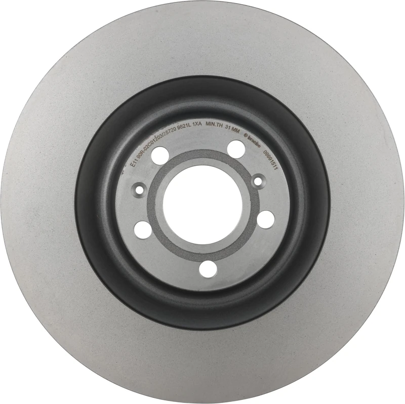 Brembo 09.9915.11 Front UV Coated Brake Disc - Single Piece - Image 1