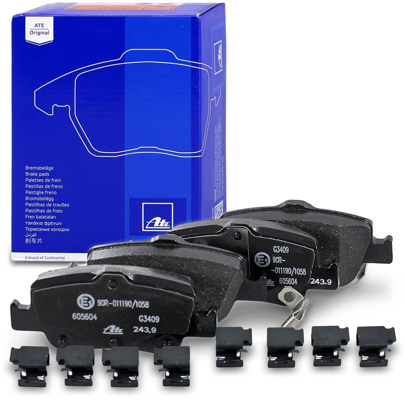 ATE 13046056042 Disc Brake Shoe Set