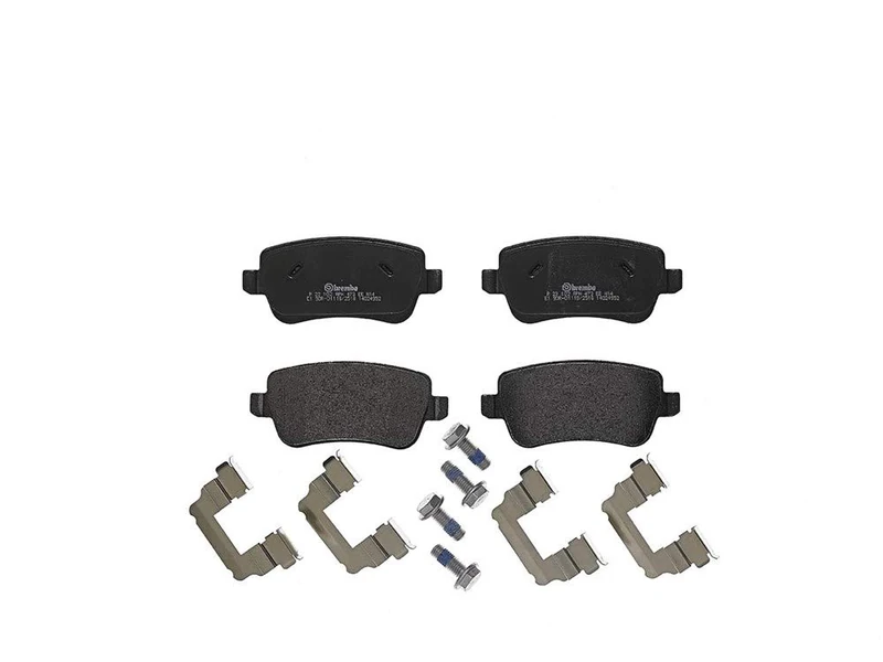 Brembo P23102 Rear Disc Brake Pad - Set of 4 - Image 1
