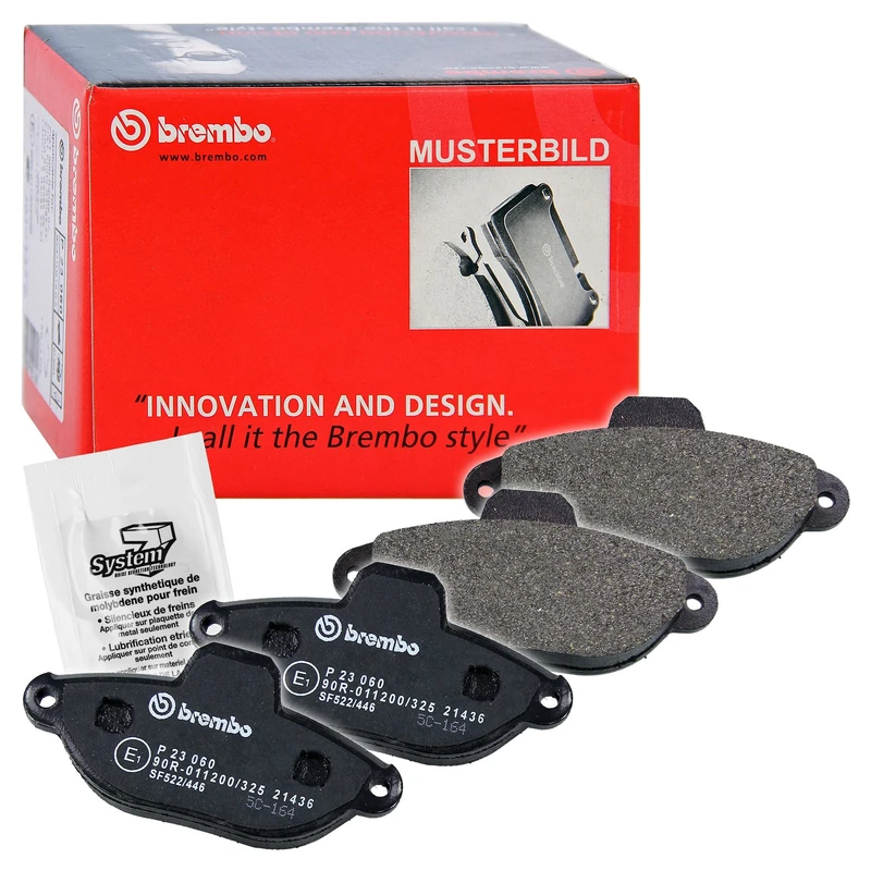 Brembo P23107 Front Disc Brake Pad - Set of 4