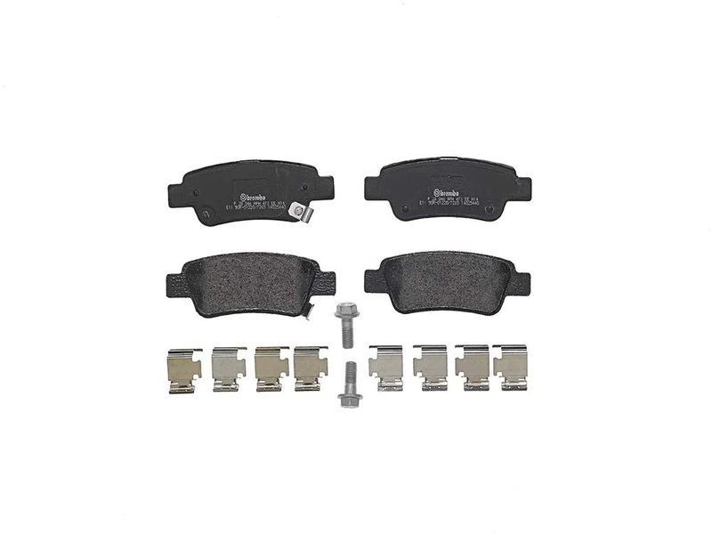 Brembo P28046 Rear Disc Brake Pad - Set of 4