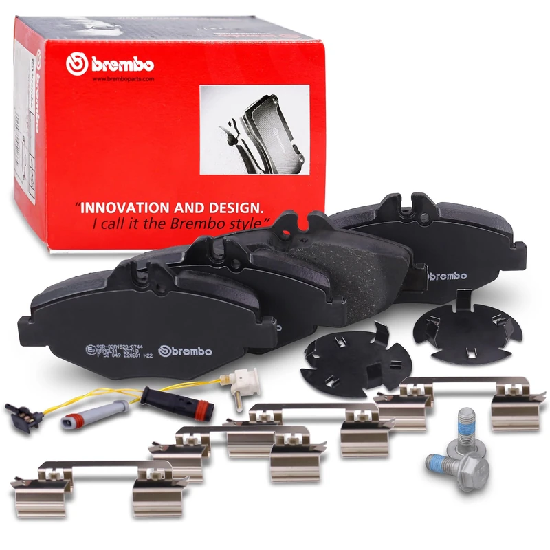 Brembo P50049 Front Disc Brake Pad - Set of 4
