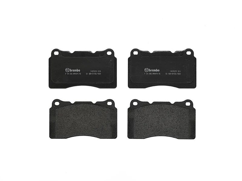 Brembo P54040 Front Disc Brake Pad Set - OE Quality