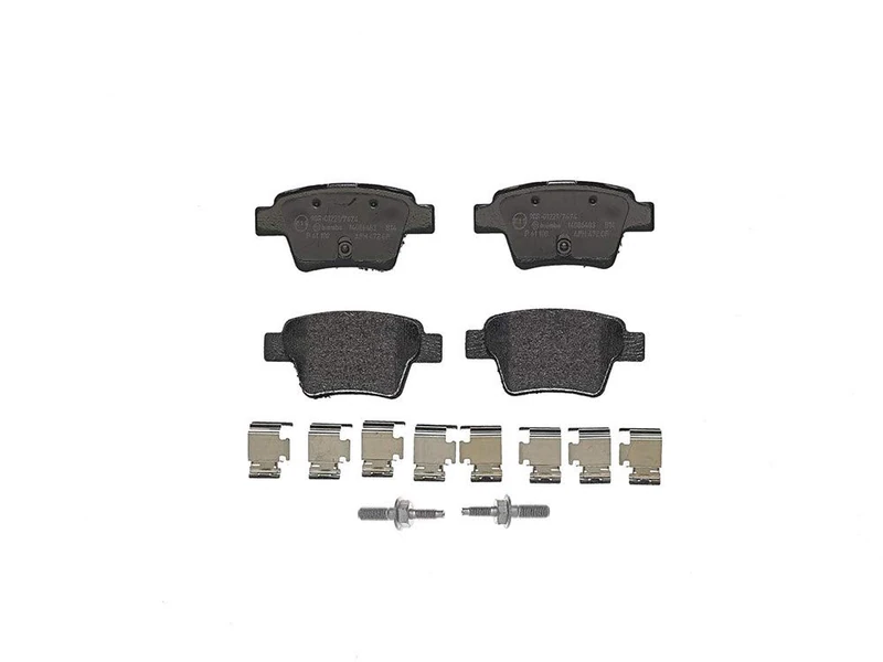 Brembo P61100 Rear Disc Brake Pad - Set of 4