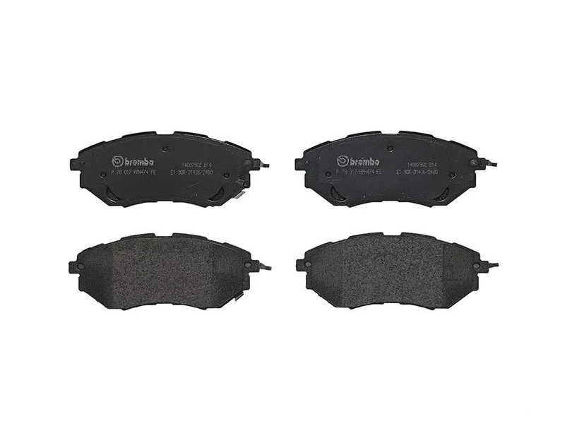 Brembo P78017 Front Disc Brake Pad - Set of 4