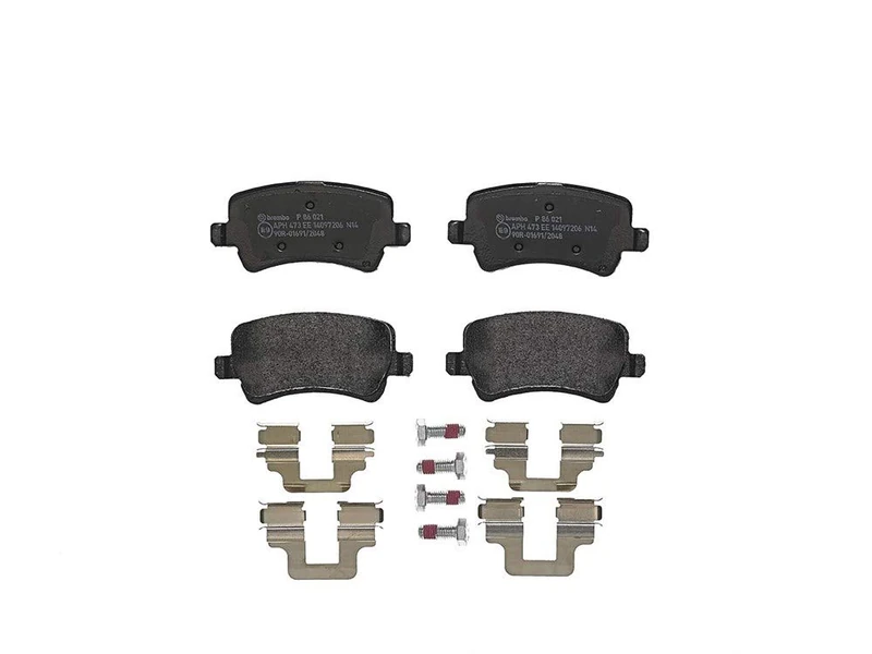 Brembo P86021 Rear Disc Brake Pad - Set of 4 - Image 1