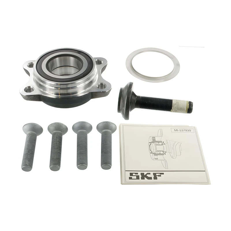 SKF Wheel Bearing Kit With Integrated ABS Sensor VKBA 6557 Rear Axle Position Height 173 mm Length 153 mm Width 153 mm - OE Quality