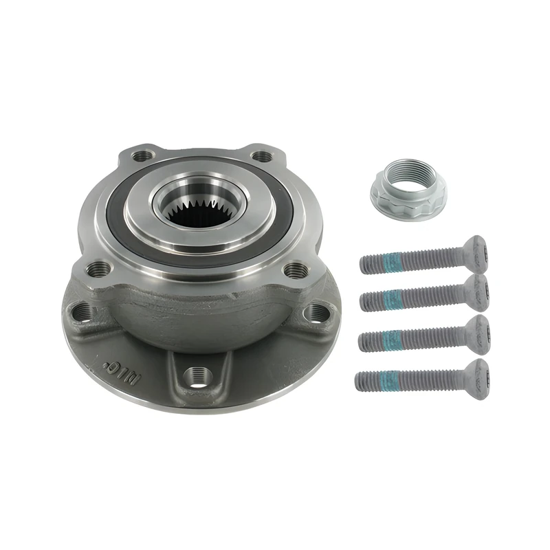 SKF Wheel Bearing Kit With Integrated ABS Sensor VKBA 6619 Position Front Axle Height 143 mm Length 153 mm Width 153 mm - OE Quality