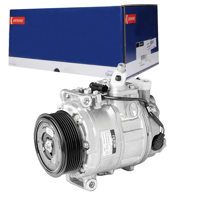 DENSO A/C Compressor DCP17102 - OE-Quality Air Conditioning Compressor Replacement - Direct Fit Easy Install - Fits Mercedes-Benz