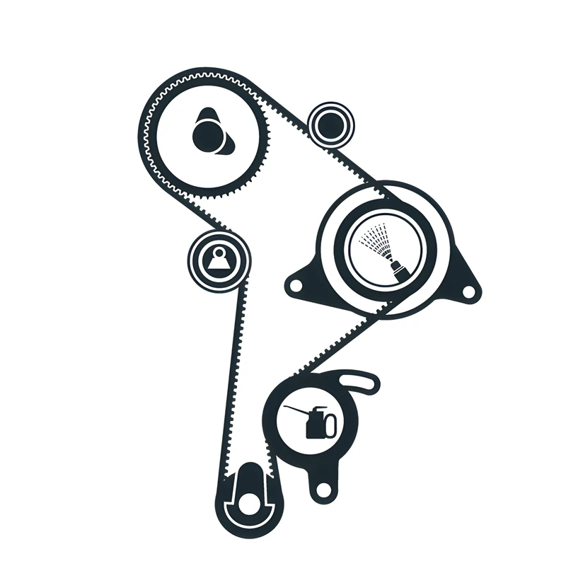 SKF Timing Belt Kit VKMA 01014 Height 46 mm Length 330 mm Width 141 mm - OE Quality