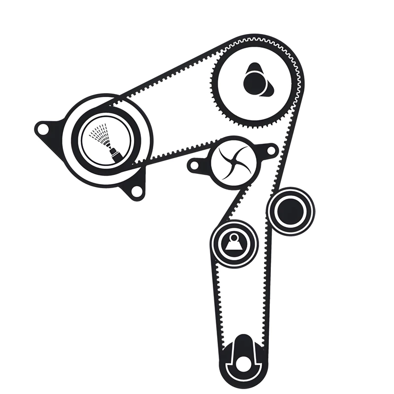 SKF VKMA 02199 Timing belt kit