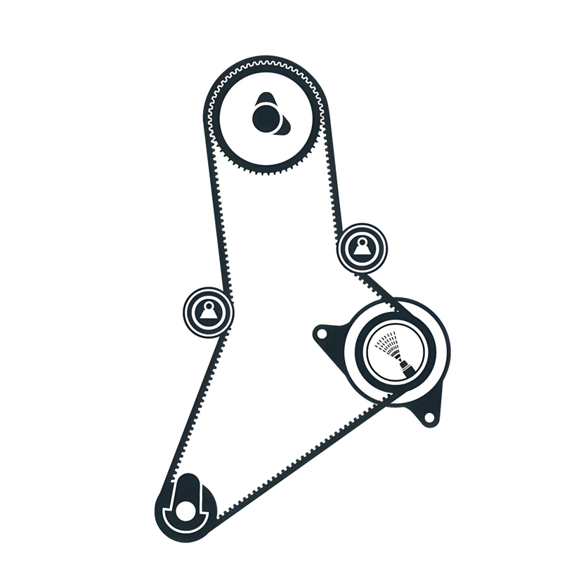 SKF VKMA 02383 Timing belt kit