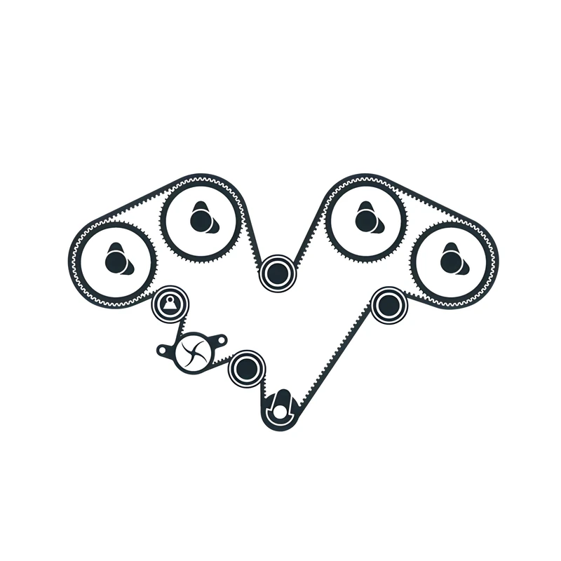 SKF VKMA 02540 Timing belt kit