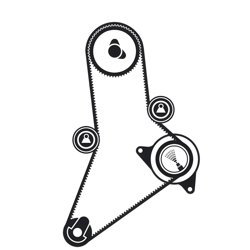 SKF VKMA 02983 Timing belt and component kit