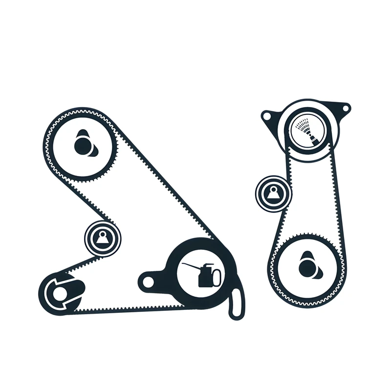 SKF Timing Belt Kit VKMA 03050 Height 46 mm Length 330 mm Width 141 mm - OE Quality