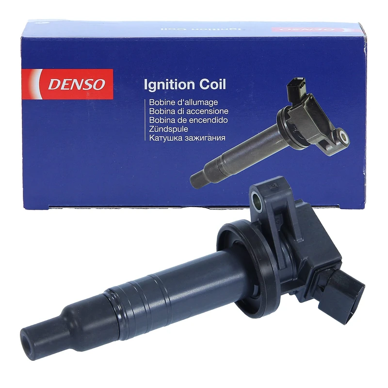 DENSO Ignition Coil - DIC-0100, SAE Connector, OEM Reference Number: 90080-19015