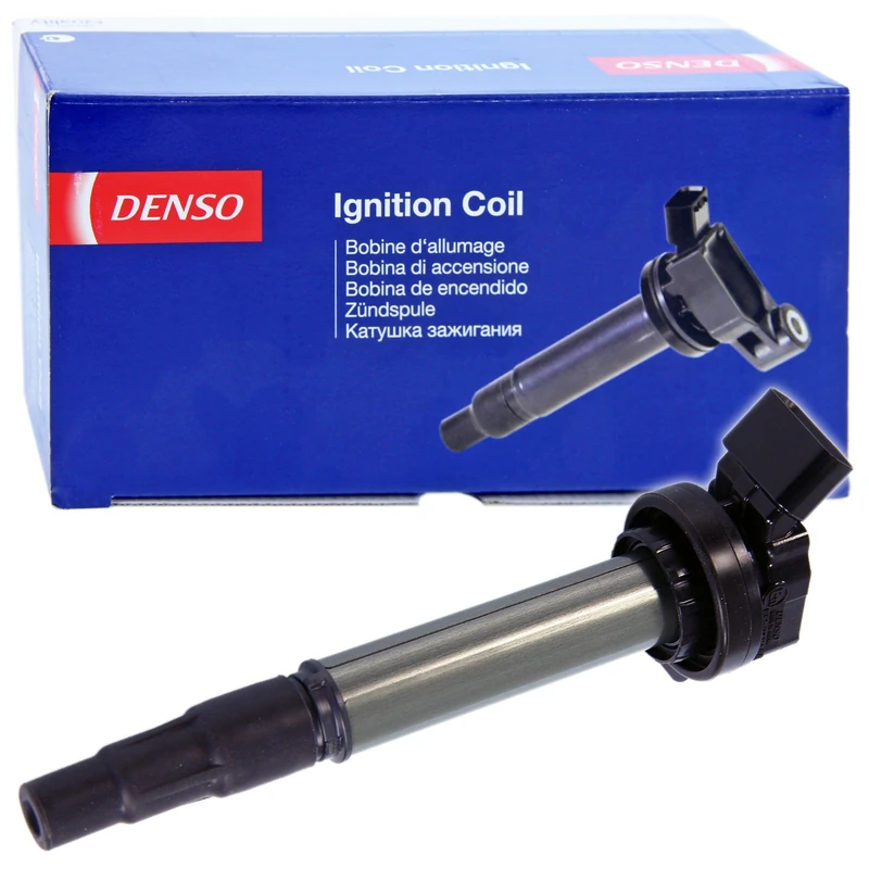 DENSO Ignition Coil - DIC-0103, SAE Connector, OEM Reference Number: 90919-02258