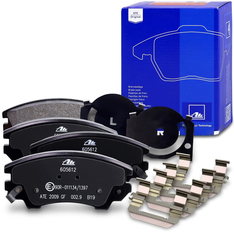ATE Original Brake Pads - Pad Set - for Disc Brake - 13.0460-5612.2 - ECE-R90 Road Legal