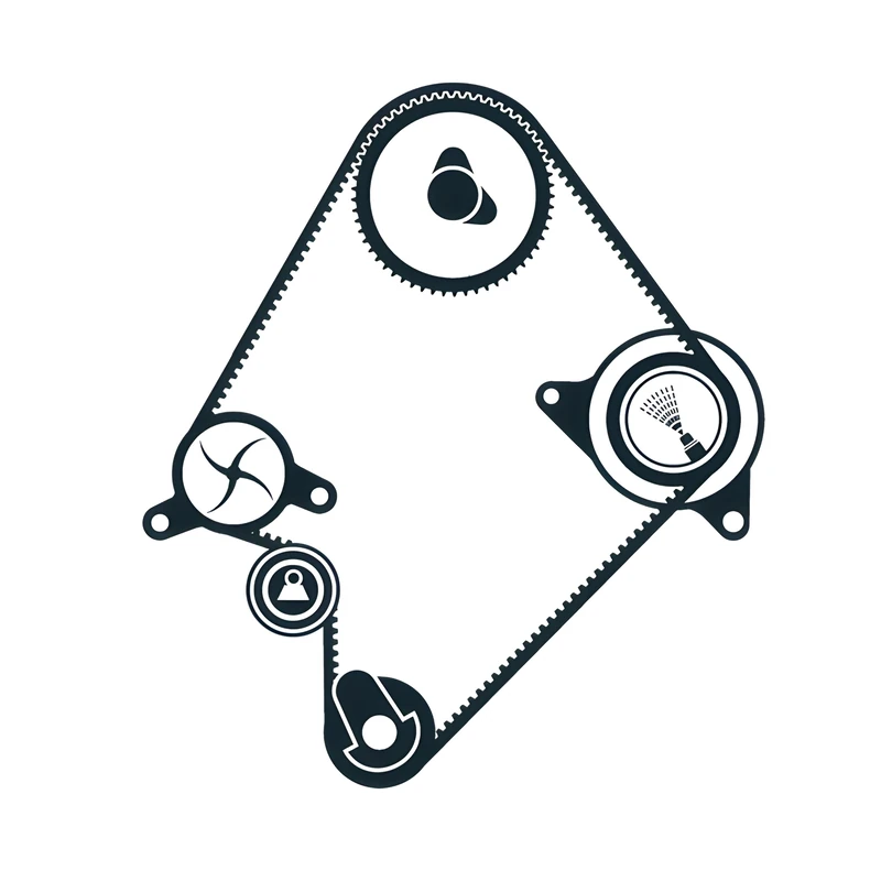 SKF Timing Belt Kit VKMA 94009 Height 46 mm Length 330 mm Width 141 mm - OE Quality