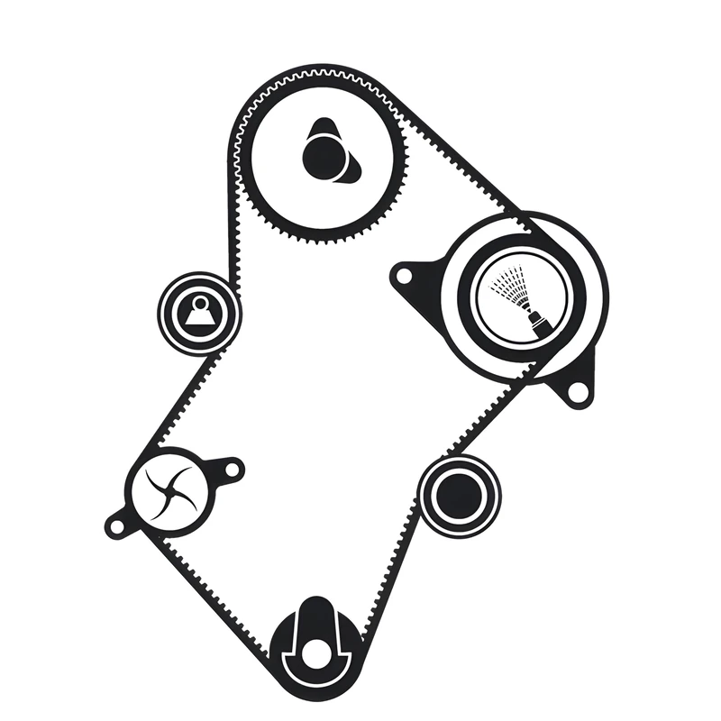 SKF VKMC 03244 Timing belt and water pump kit