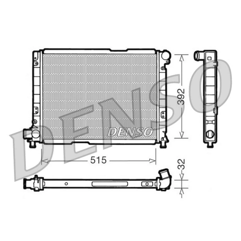 Denso DRM09050 Radiator