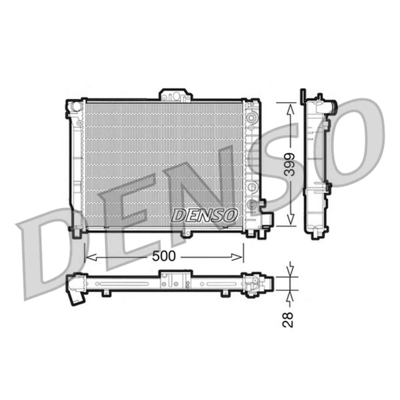 Denso DRM25008 Radiator